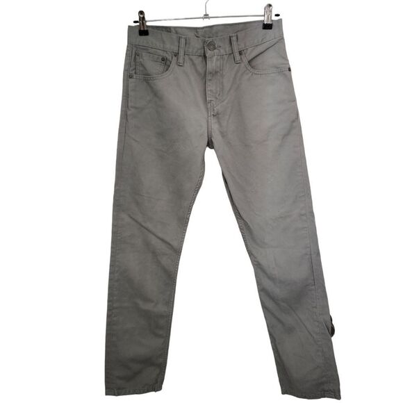 Levi's Mens 508 Tappered Gray Denim Jeans Size 28x30 - Picture 1 of 9